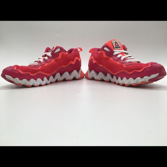 ❗️SOLD❗️ Reebok Zigtech Tennis Running shoes size 6 - Picture 4 of 8